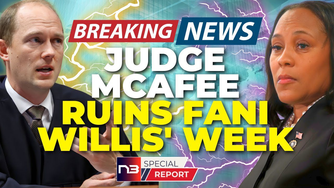 BREAKING: Judge McAfee Ruins Fani Willis' Week