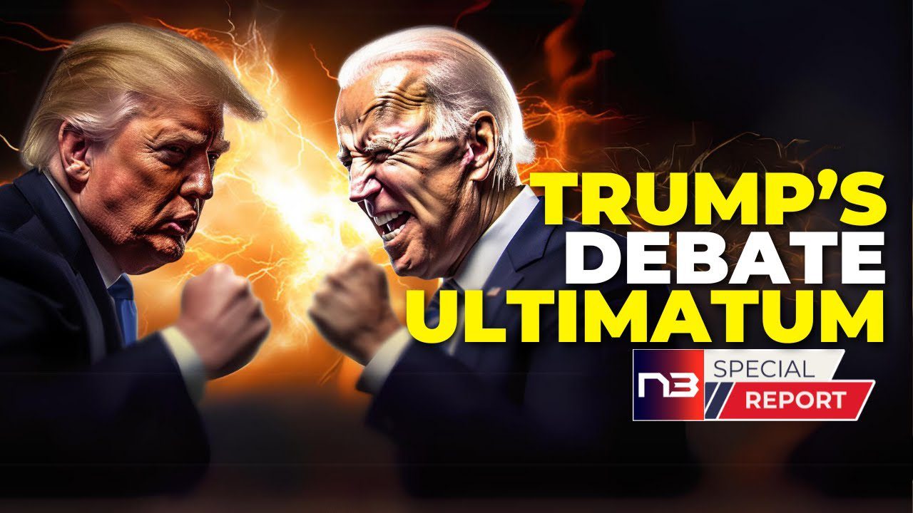 Trump Just Challenged Biden To A Debate And His 2 Word Ultimatum Is Absolutely Brilliant