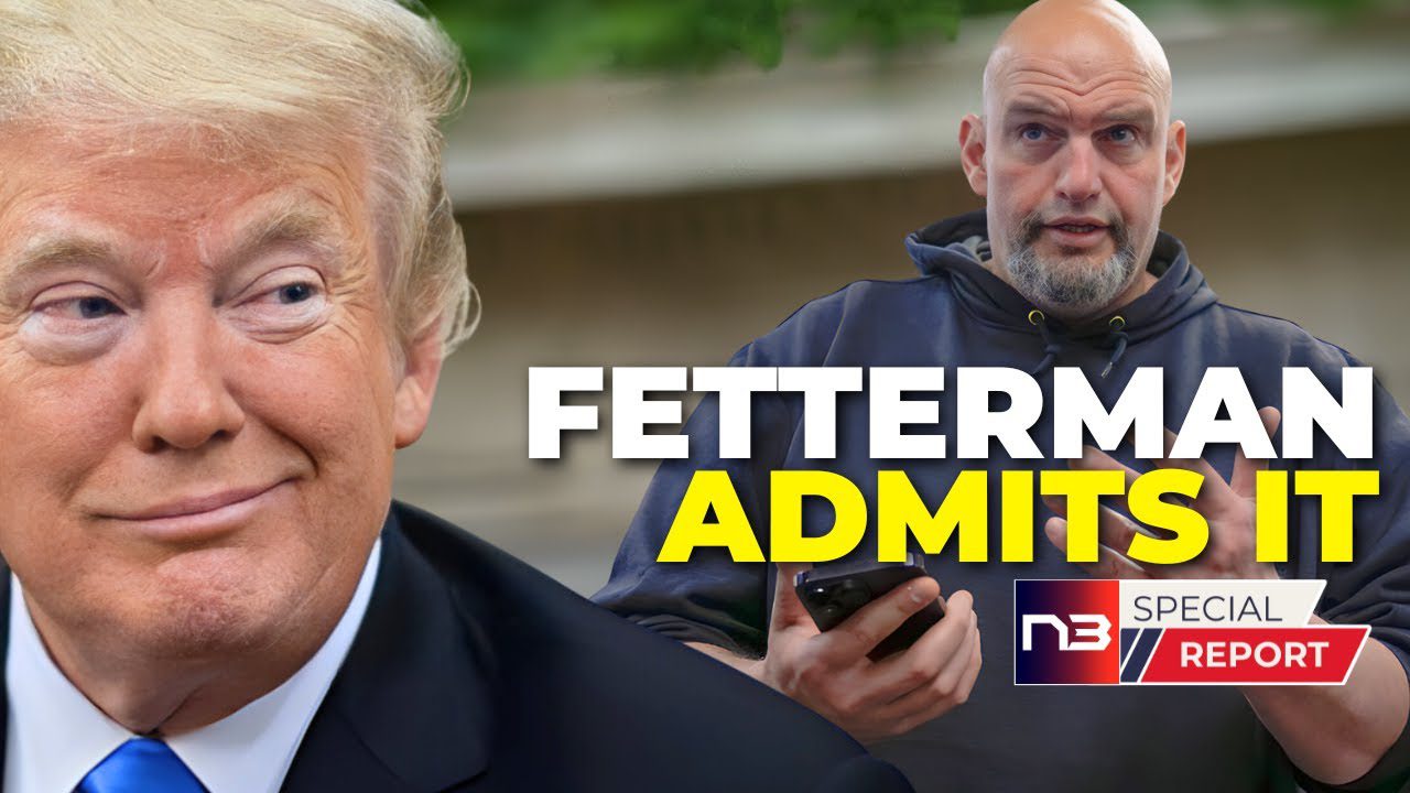 Fetterman Says 2 Words About Trump that Will Make EVERY Democrat Tremble and MAGA Celebrate