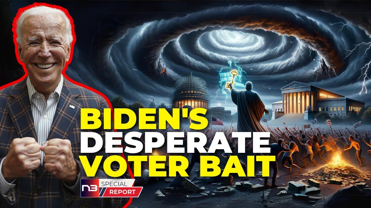 Biden's Desperate Bribe: Student Loan Bailout Scheme to Lure Young Voters in 2024 Election