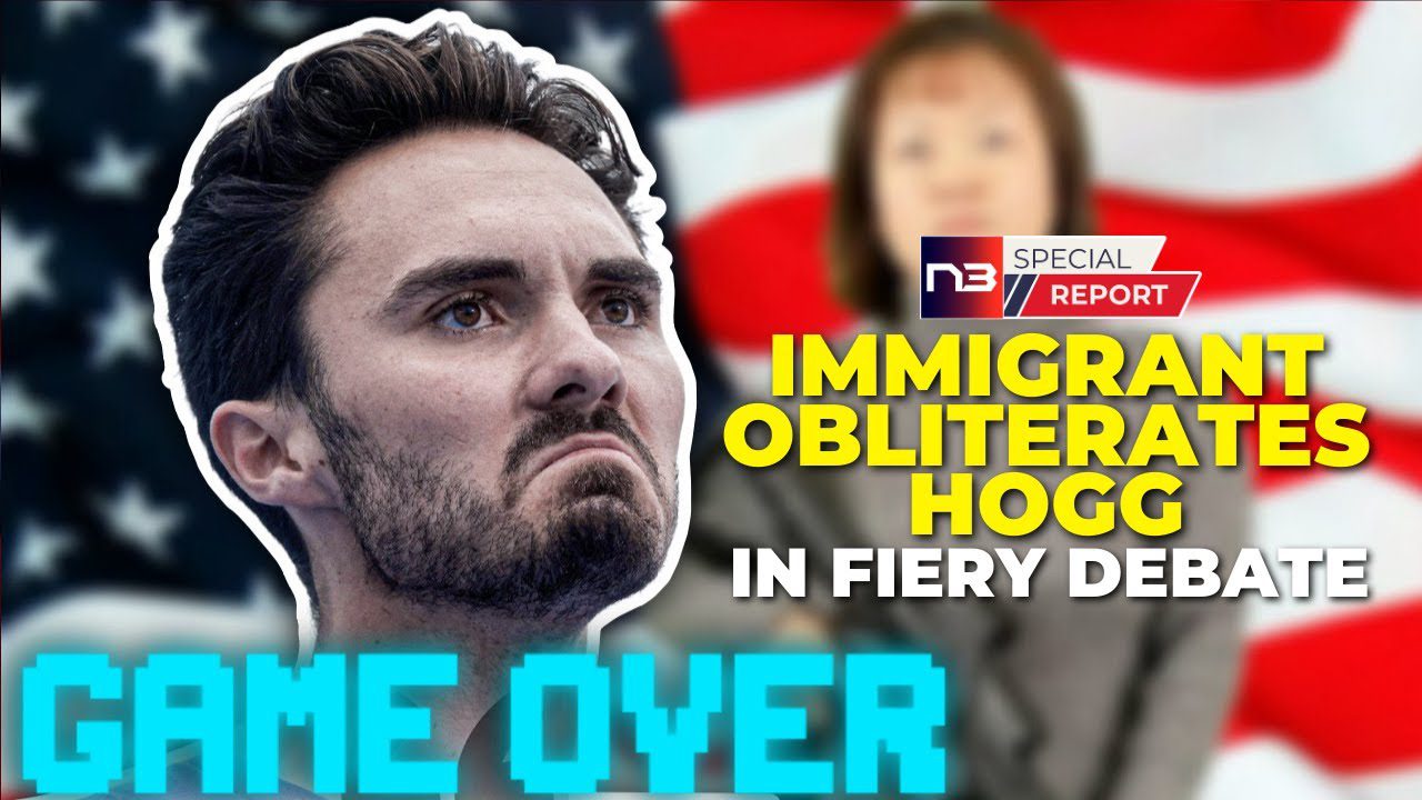 MUST SEE: Chinese Immigrant OBLITERATES David Hogg on Gun Control in EXPLOSIVE Debate Clash!