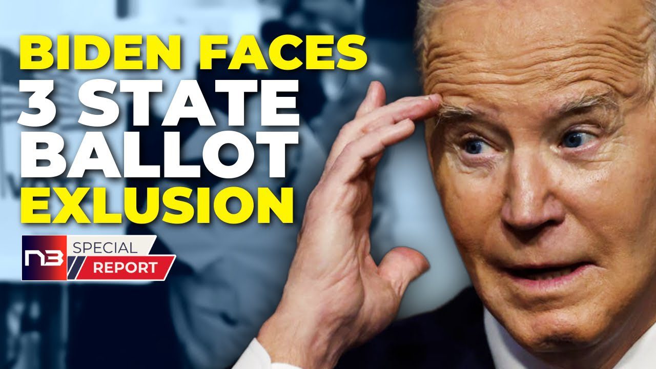 Biden's 2024 Run In Jeopardy As 3 States Threaten To Leave Him Off The Ballot