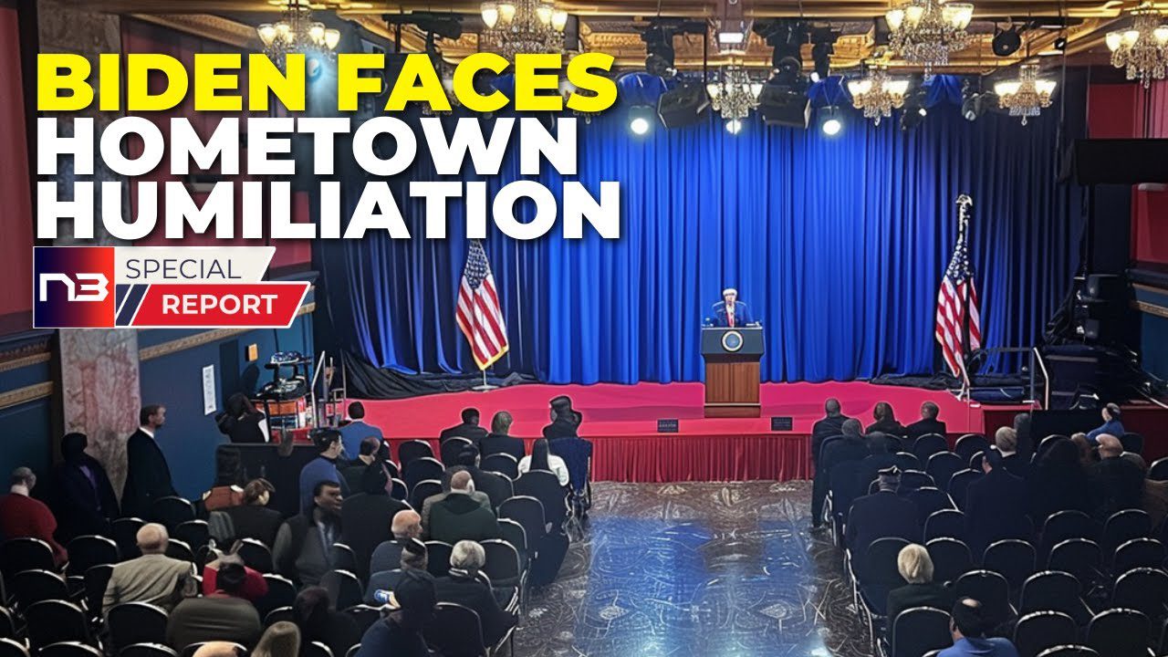Trump Draws Massive Crowds While Biden Can't Fill Seats in His Own Hometown! See For Yourself!
