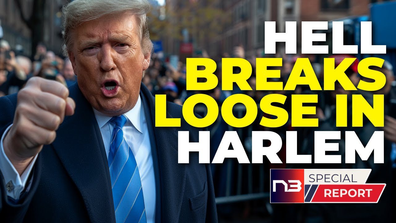 MUST SEE: ALL HELL BREAKS LOOSE as Trump Triumphs in Harlem, Incredible Crowds Chant His Name
