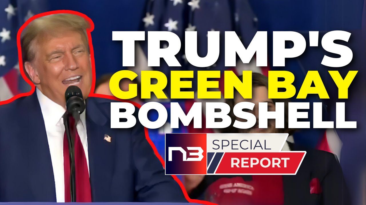 Trump's 6 Word Green Bay Bombshell Leaves Biden Speechless: You Won't Believe What He Said!