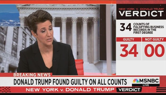 You Won't Believe How MSNBC Raves Over Democracy's 'Epic Triumph' Following Trump's Conviction!