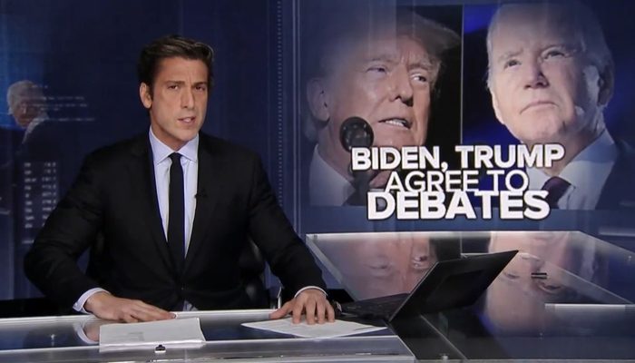 ABC News Spins Spectacular Twist: Biden Supposedly Throws Down Gauntlet for 2024 Presidential Debate!