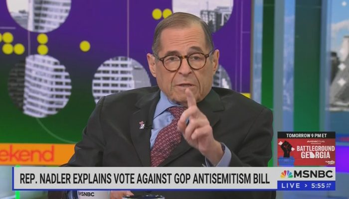 You Won't Believe Jerry Nadler's Unexpected U-Turn on Supplying Arms to Israel - MSNBC Silent!