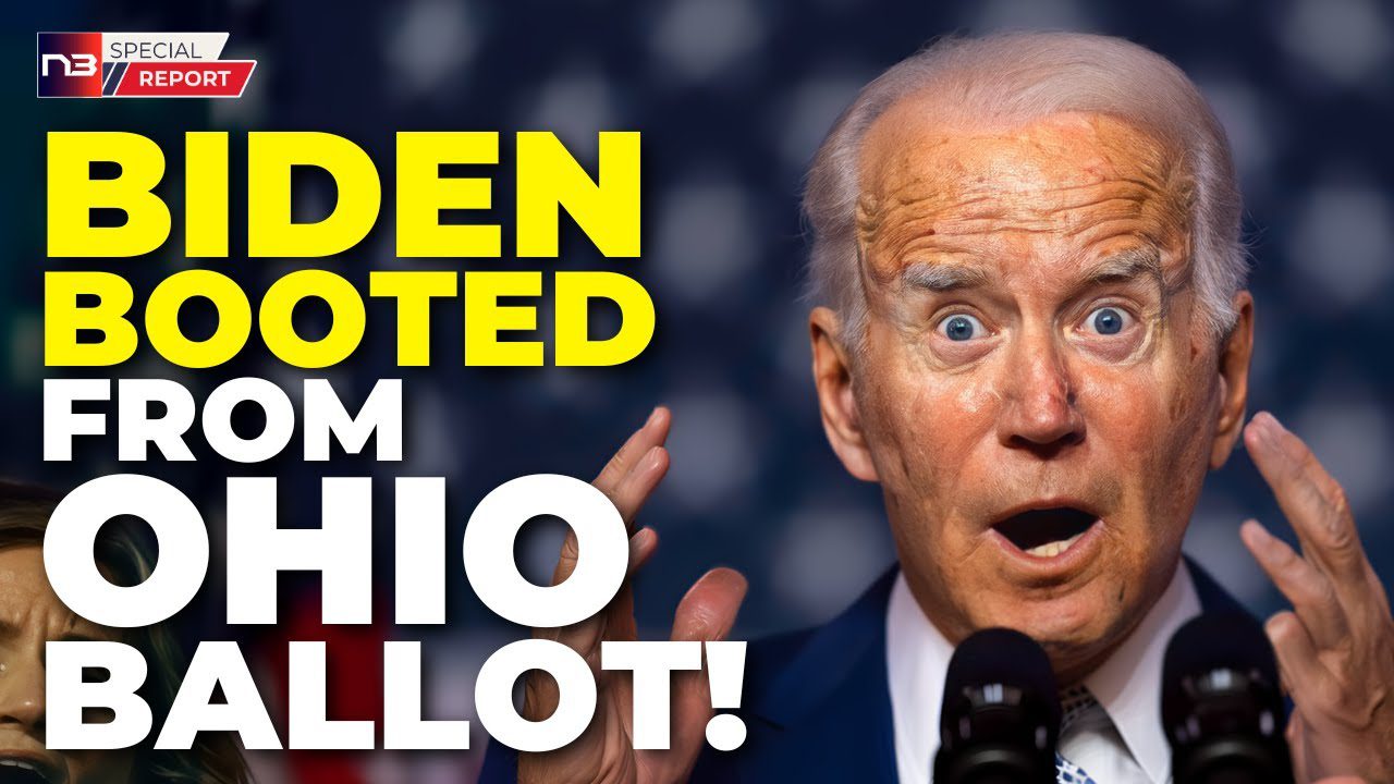 100% CONFIRMED: Biden Not on Ohio Ballot, Campaign in Full-Blown Crisis