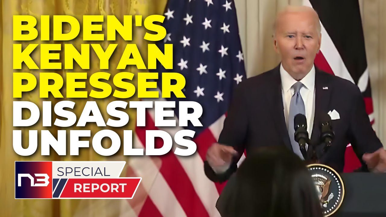 You Won't Believe What Happened at Biden's Kenyan Press Conference