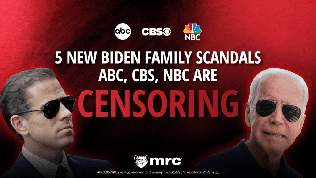 Discover the Five Latest Biden Family Controversies That Major Networks like ABC, CBS, NBC Won't Tell You About!