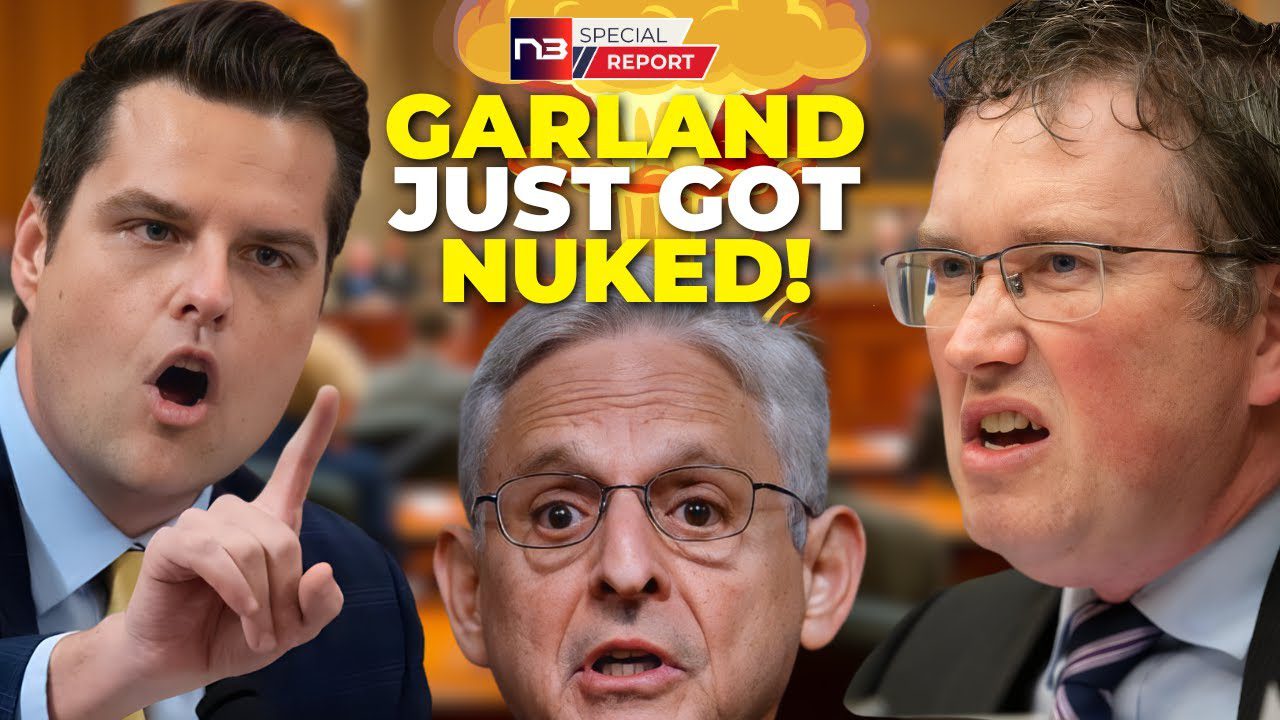 MUST-WATCH: Gaetz Corners Garland, Massie Unleashes Legal Armageddon on Corrupt Trump Case