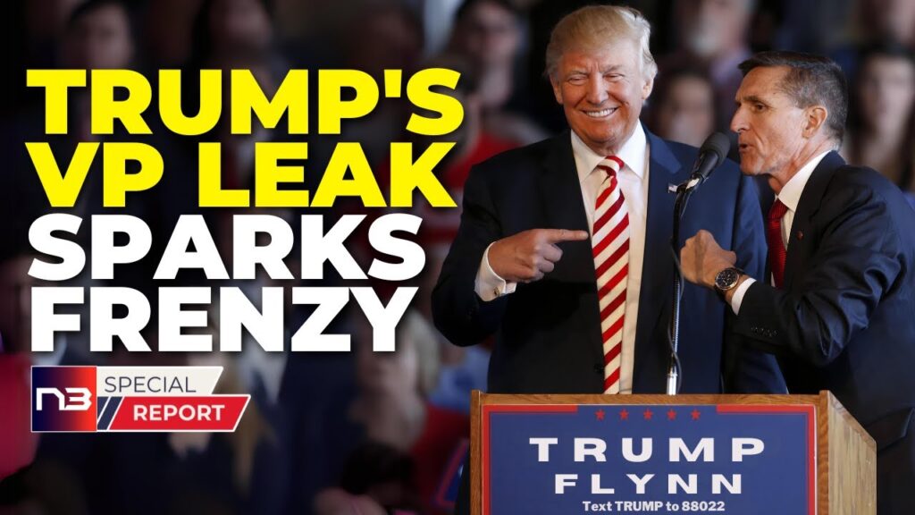 Trump's VP Leak Sparks Frenzy: Insider Drops Bombshell Pick